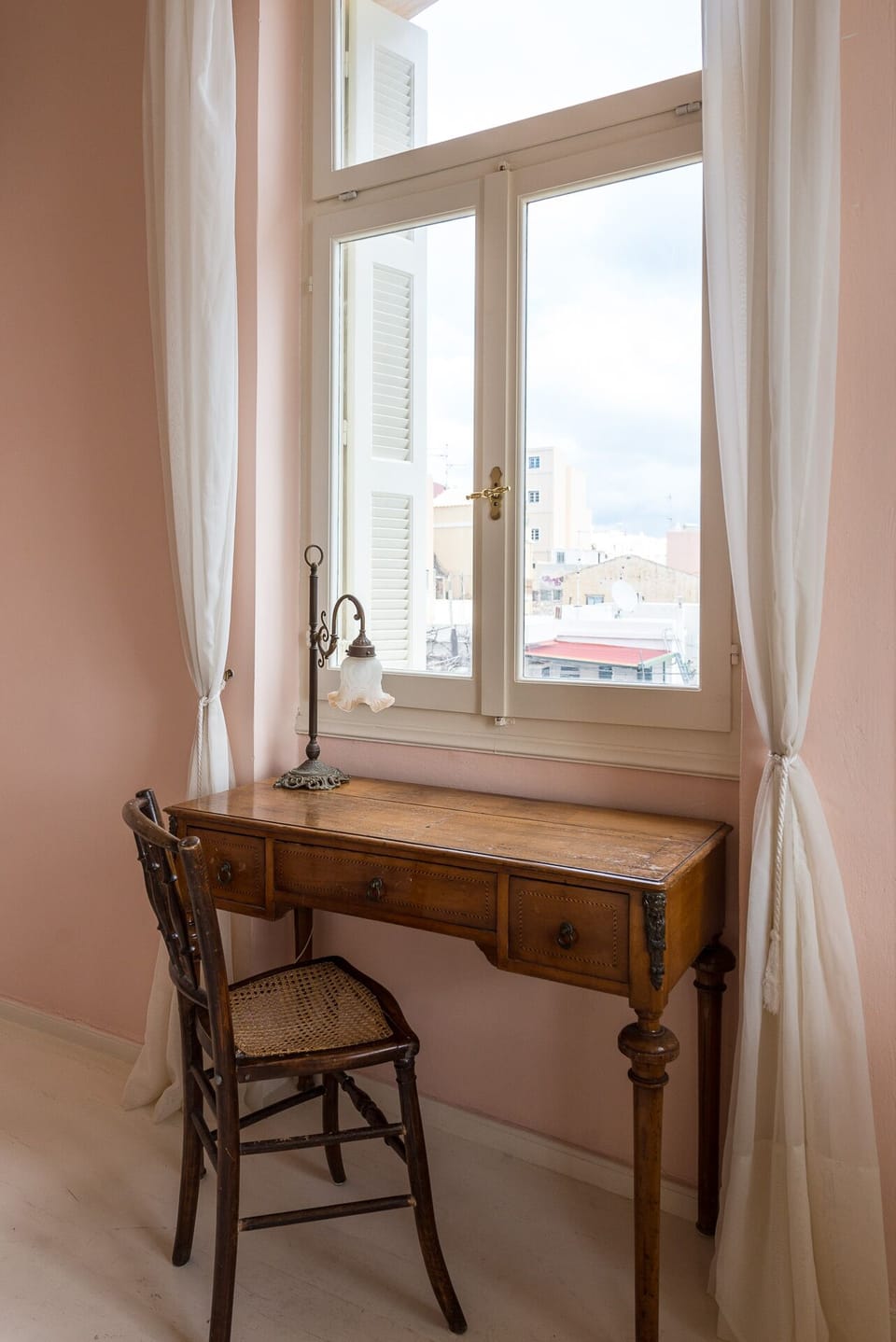 working space with sea views 
