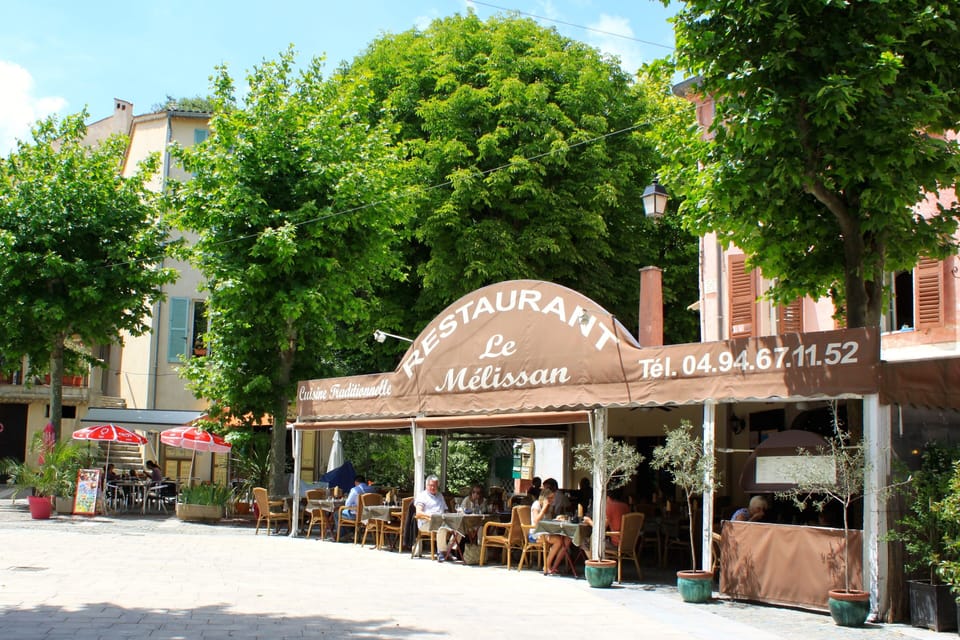 There are plenty of restaurants in Flayosc - most of them are very close