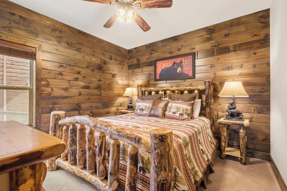 Main level King guestroom