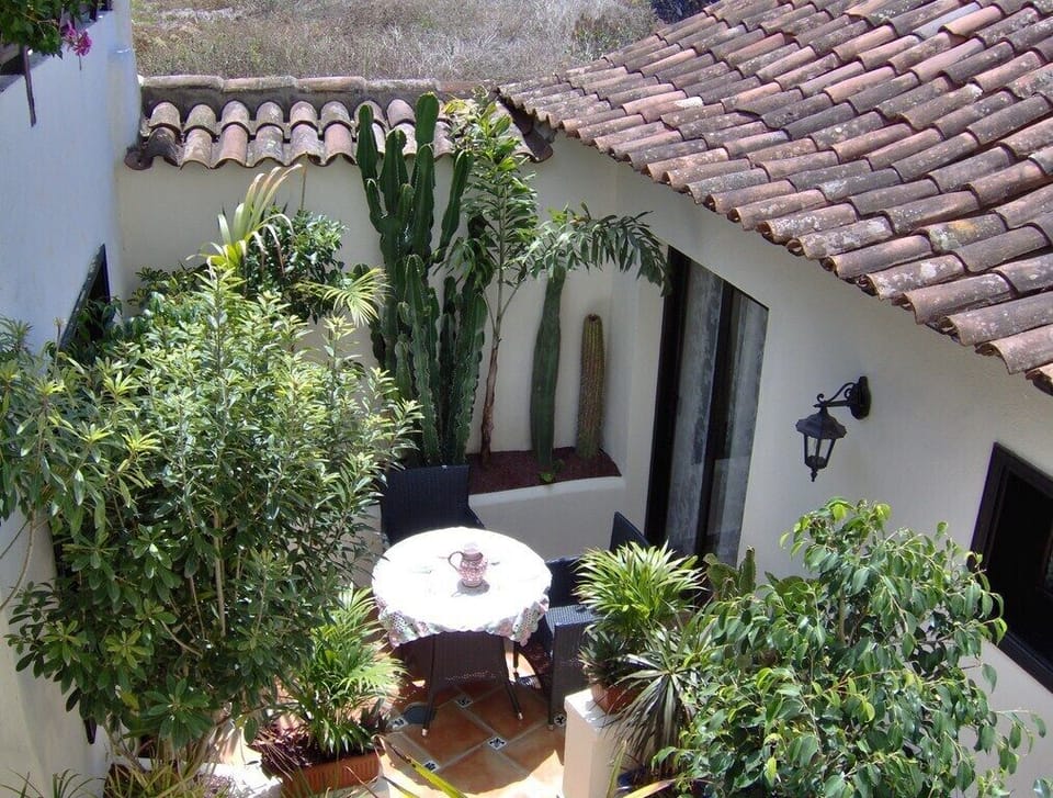 Small terrace inside the patio