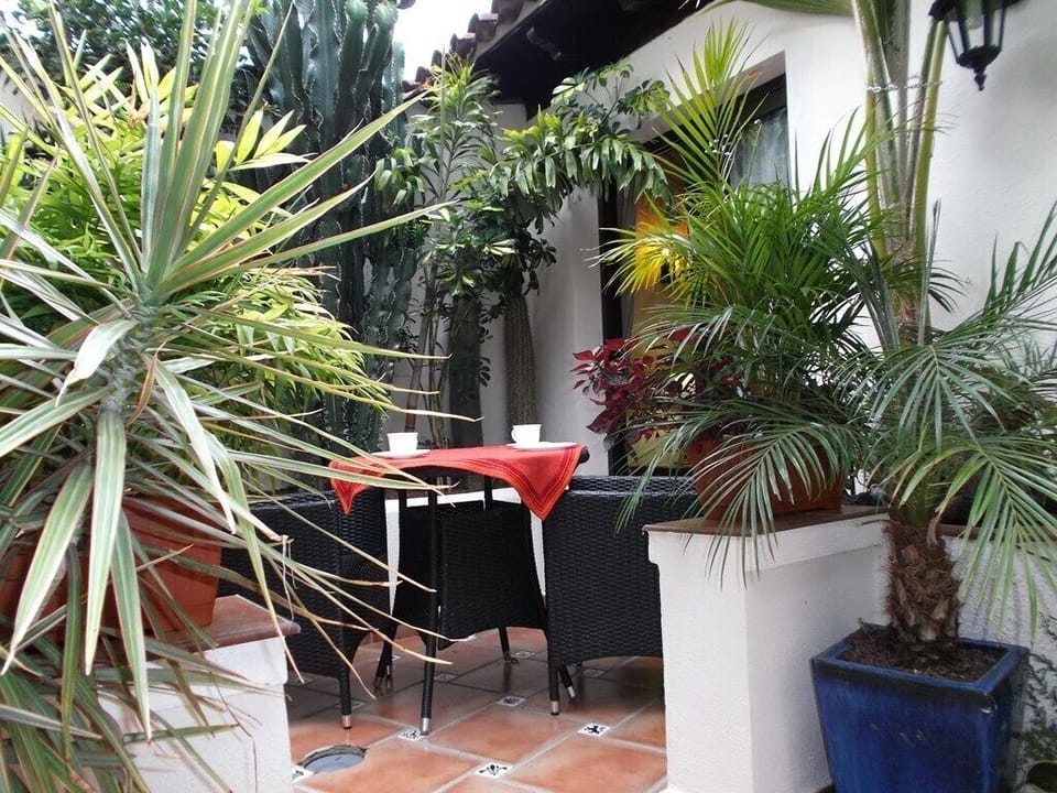 Small terrace inside the patio