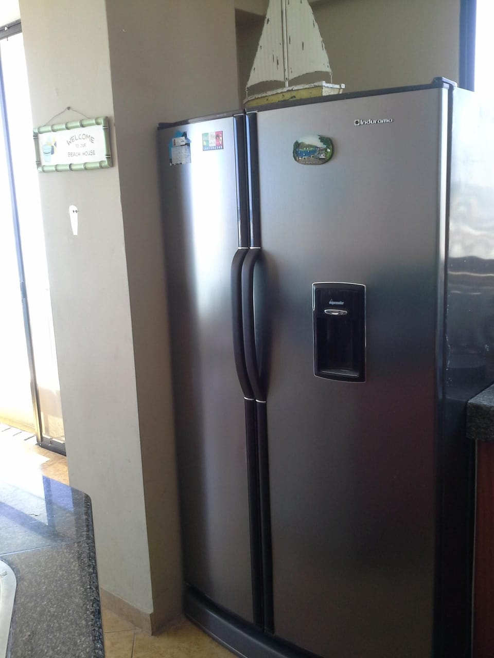 Fridge in unit