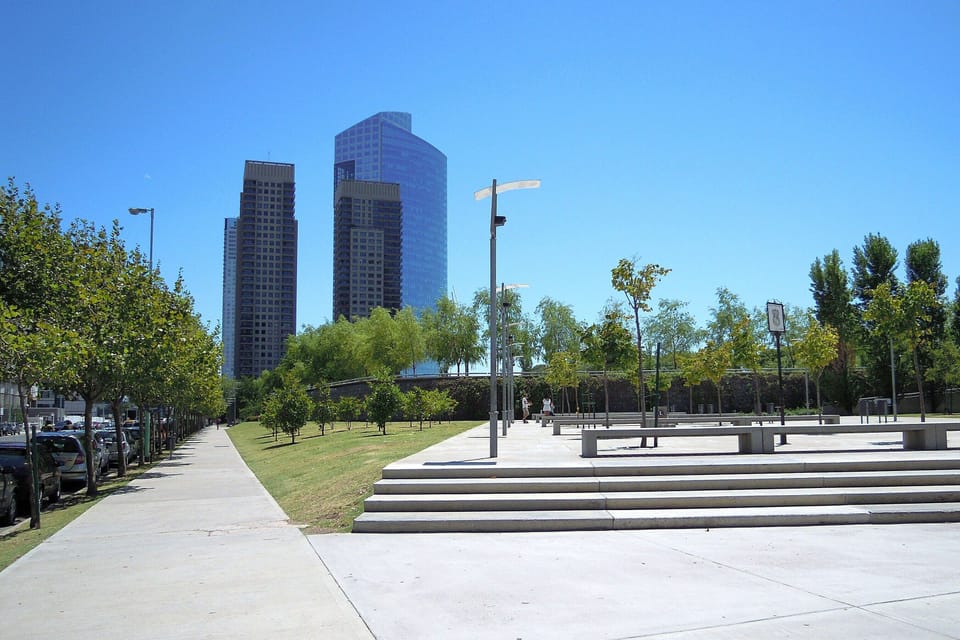 Park across the street