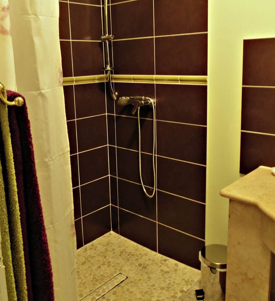 La grande douche à l'italienne