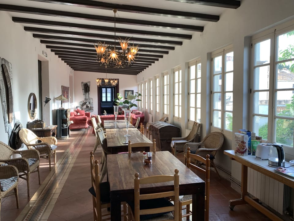 Dining area for 15