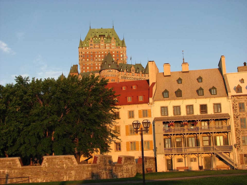 Chateau Frontenac 5 minutes walk from the loft