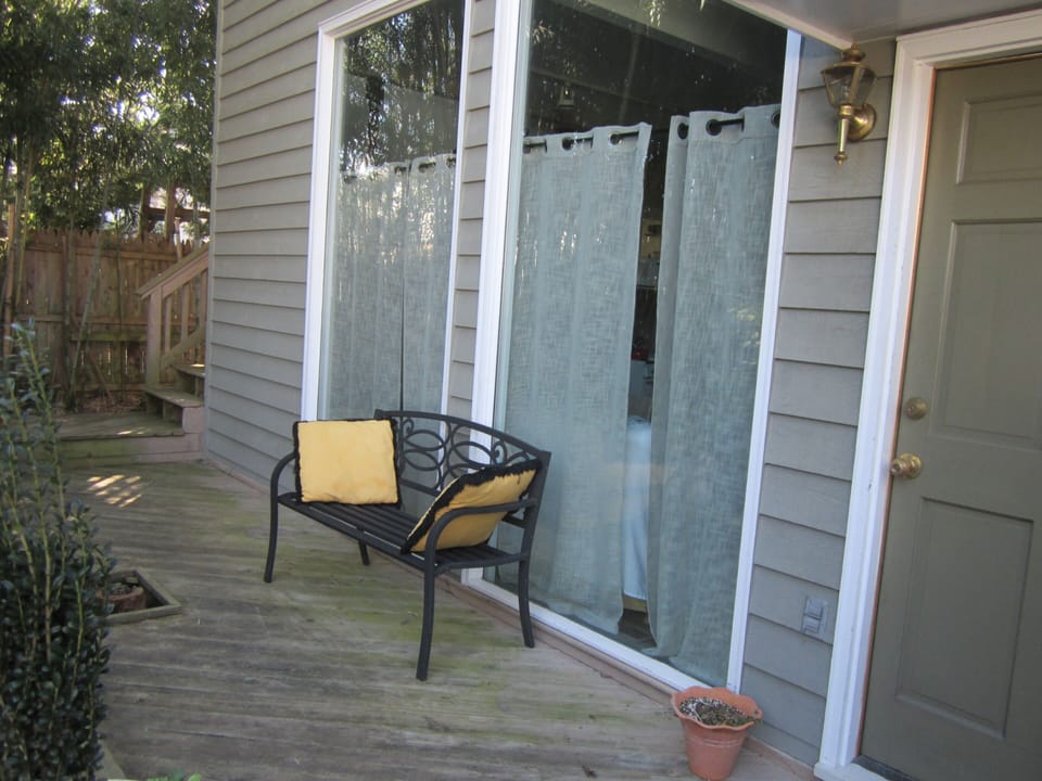 Iron Bench for outdoor seating