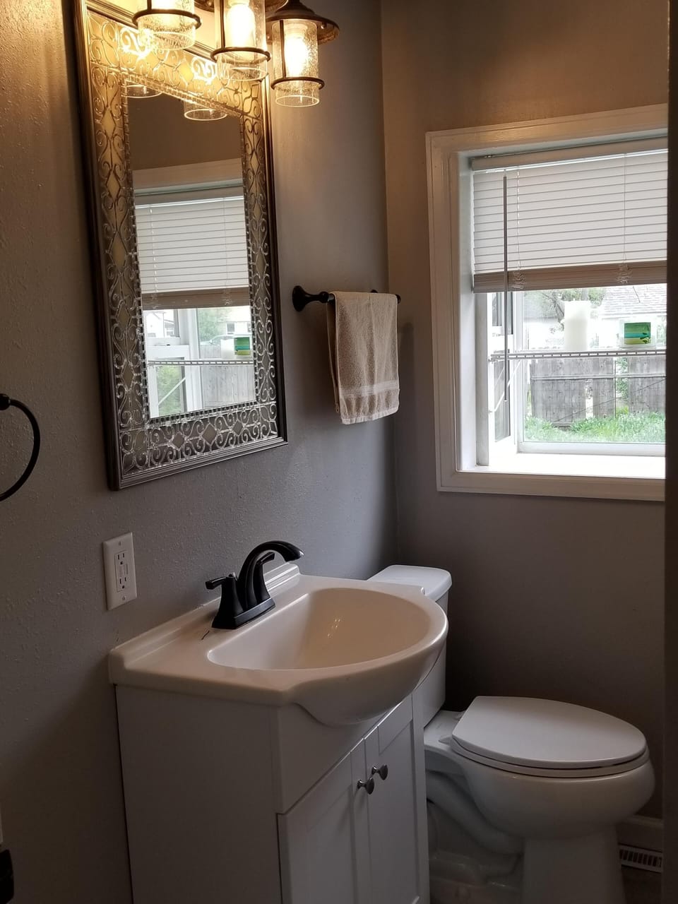 Bedroom #2 with tub/shower