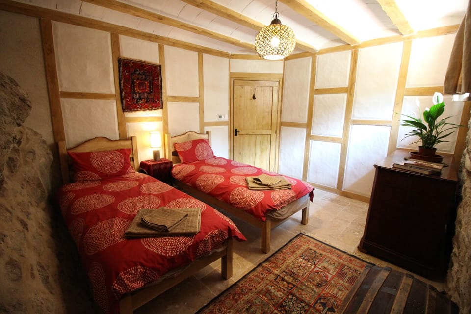 All 3 bedrooms can be made up as  singles or super-king doubles (with topper)