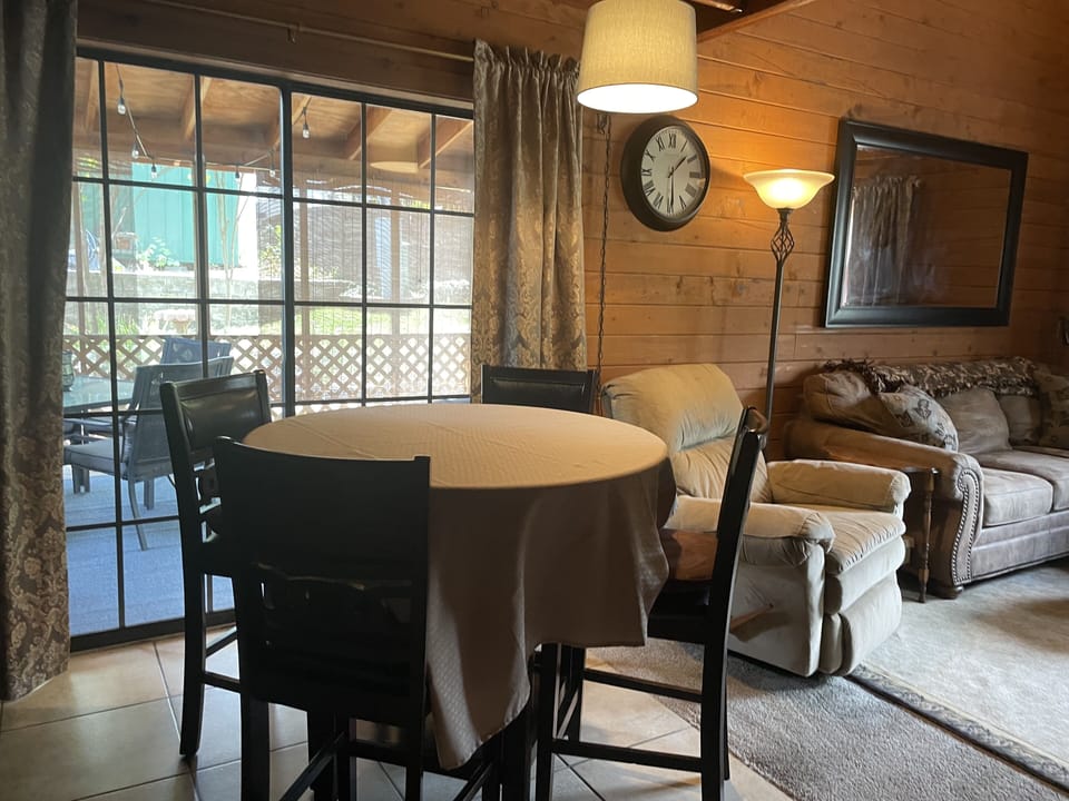 Save money by eating your meals here! Fully stocked kitchen provided!