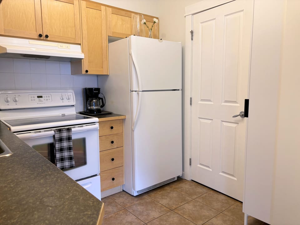 Fully-equipped kitchen for your use during your stay