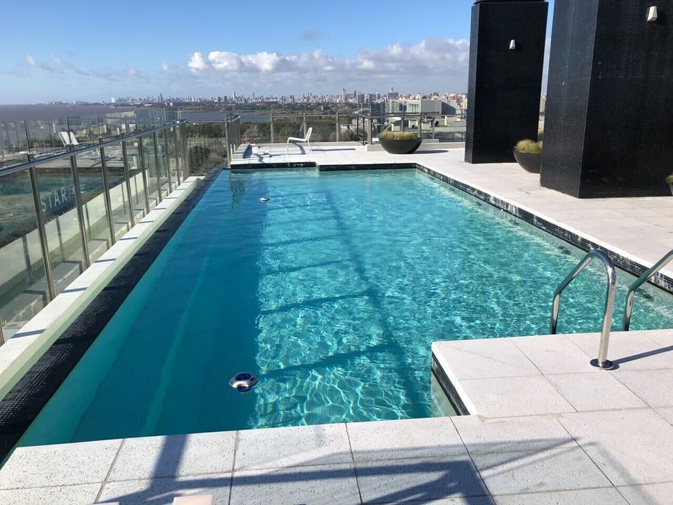 Rooftop swimming pool