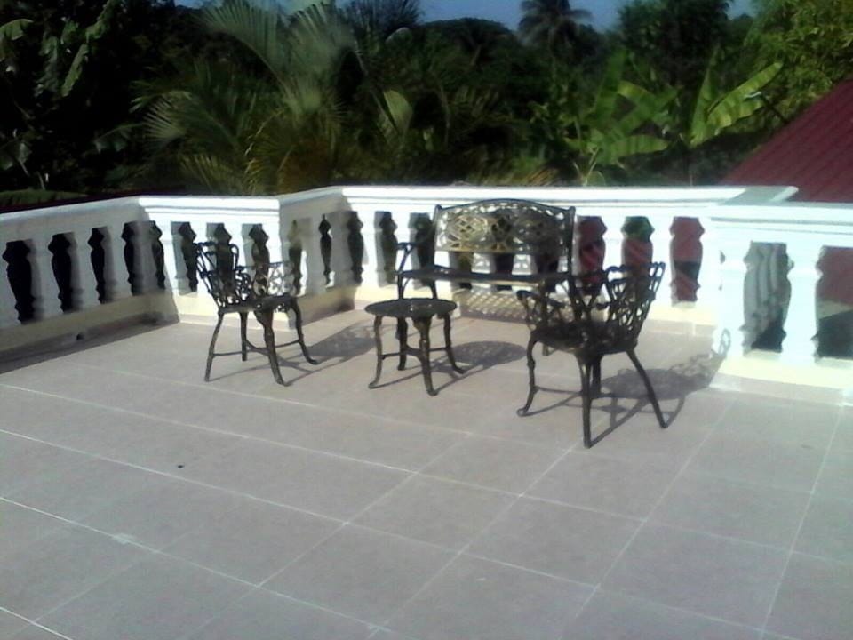 Patio Espanlol at the back of the Guest House