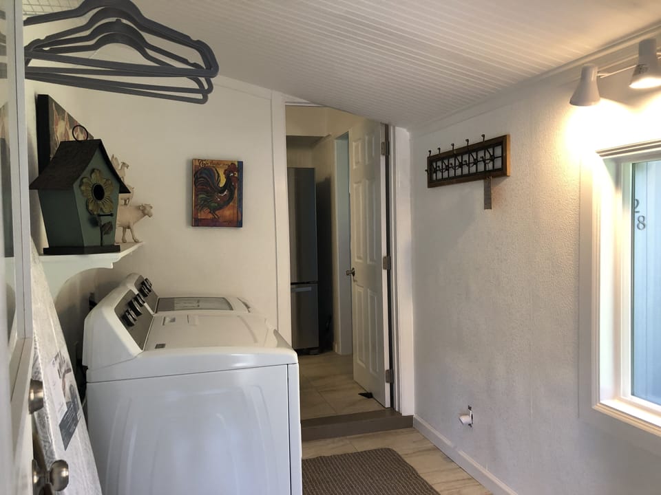 laundry room entering from garage