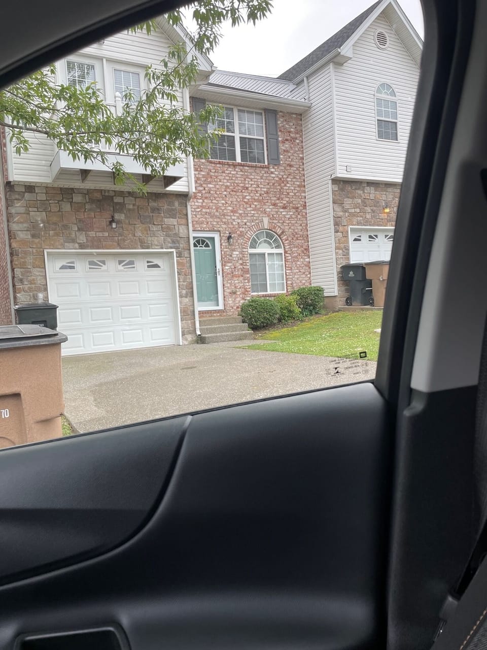 front of townhome - corner unit