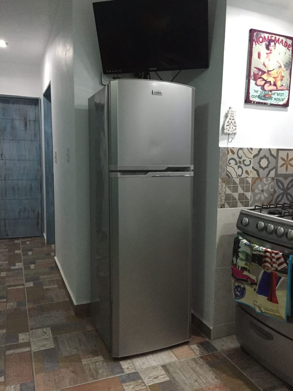 The kitchen is small but complete
Villa Serafina