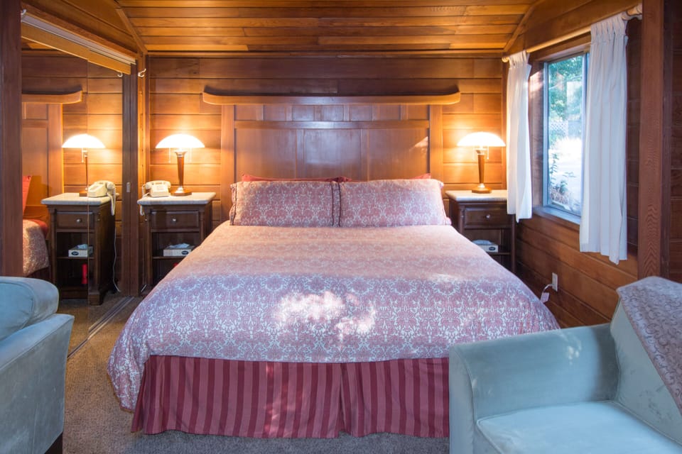 Bedroom area - King size bed
