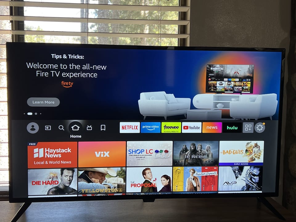 1 of 4 Smart TVs in the condo.