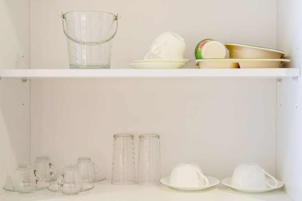 Cups and glasses for you to enjoy your favorite drinks.