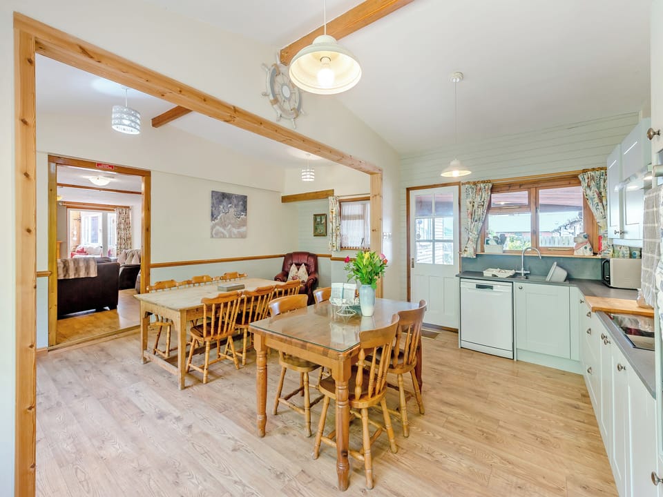 Kitchen/diner | Captain&rsquo;s Quarters - Keel Lodges, Staithes, near Whitby