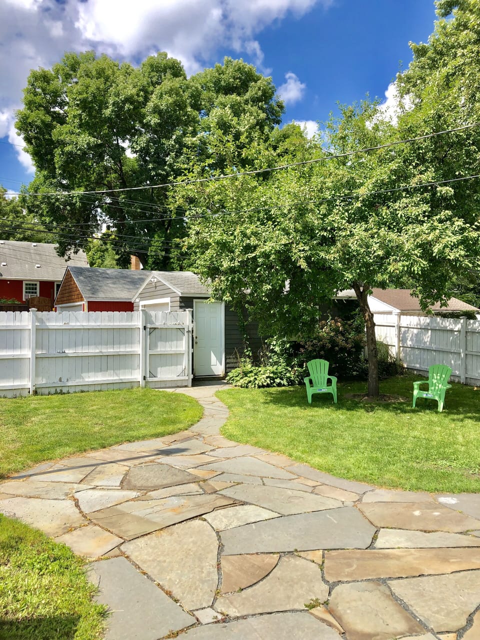 Fenced Backyard