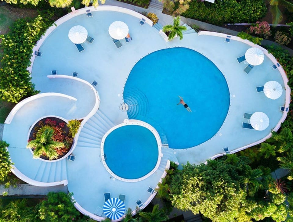 Swim or relax by the pool. 