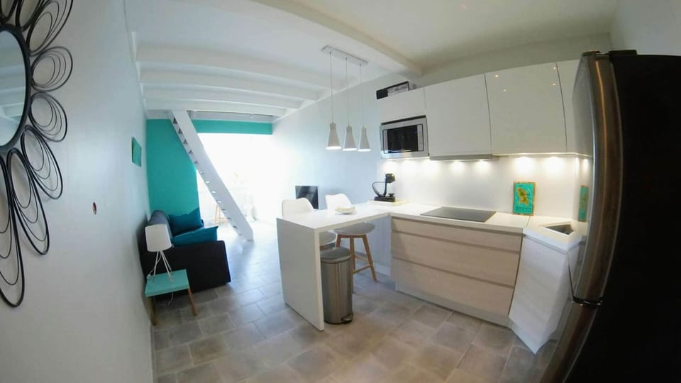 Living room with TV corner