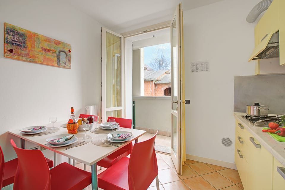 Kitchen and dining area