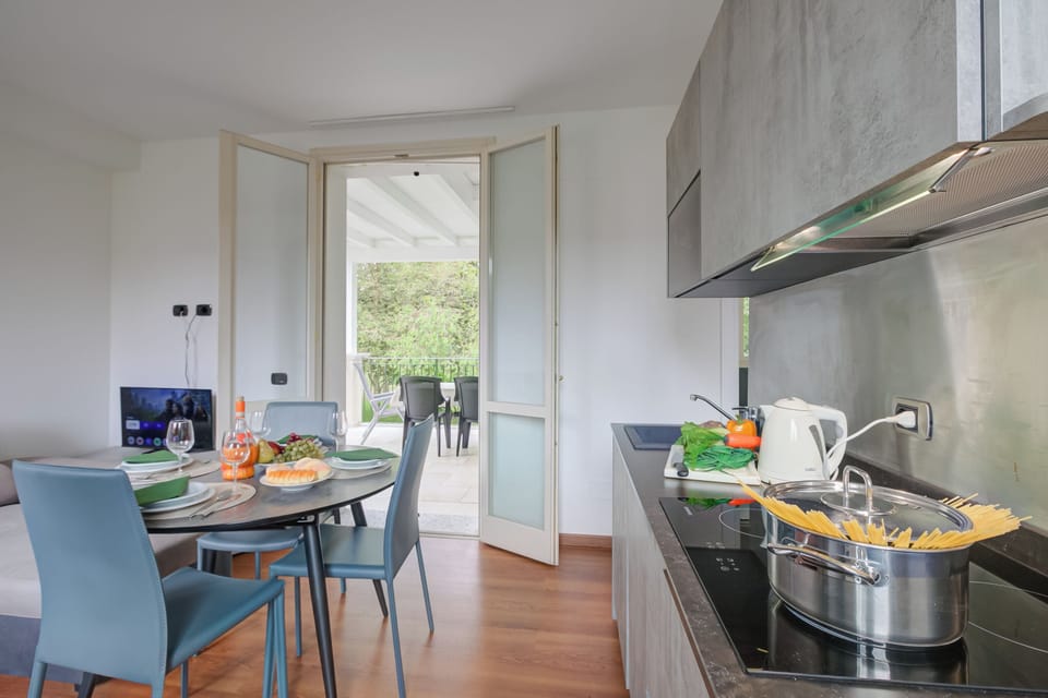 Kitchen and dining area