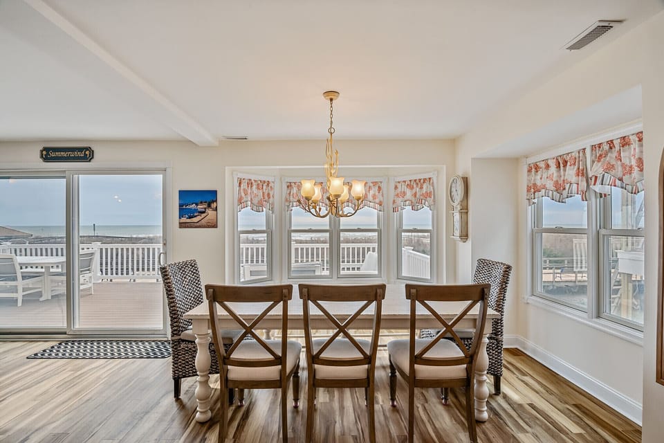 Dining room view 