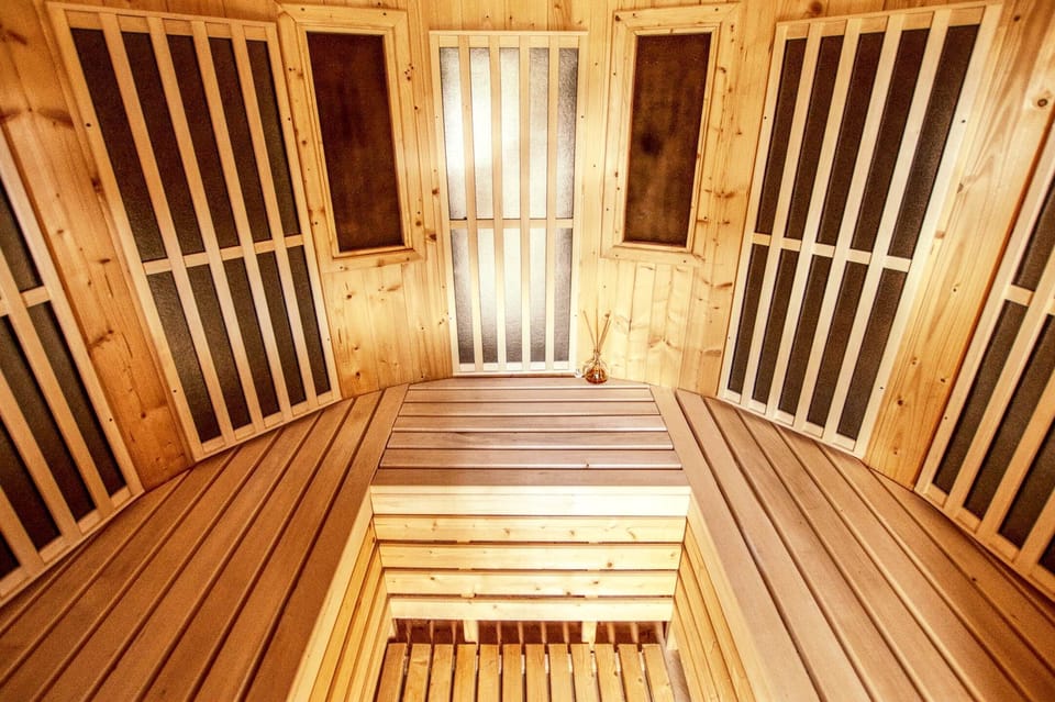 intérieur du sauna