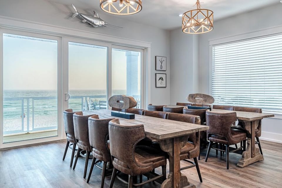 Double dining tables