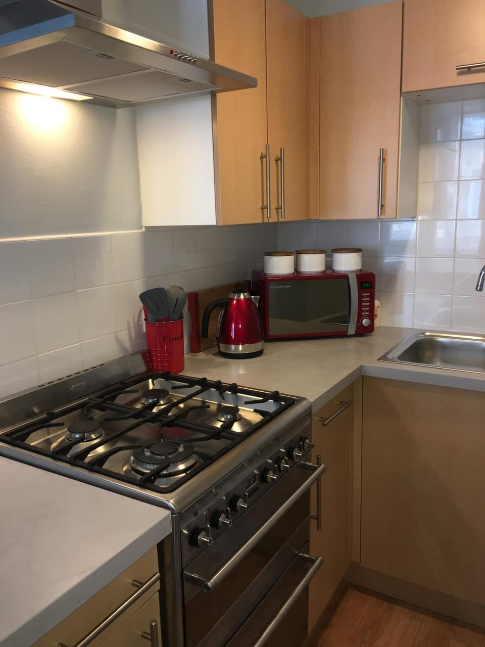 Fully equipped kitchen