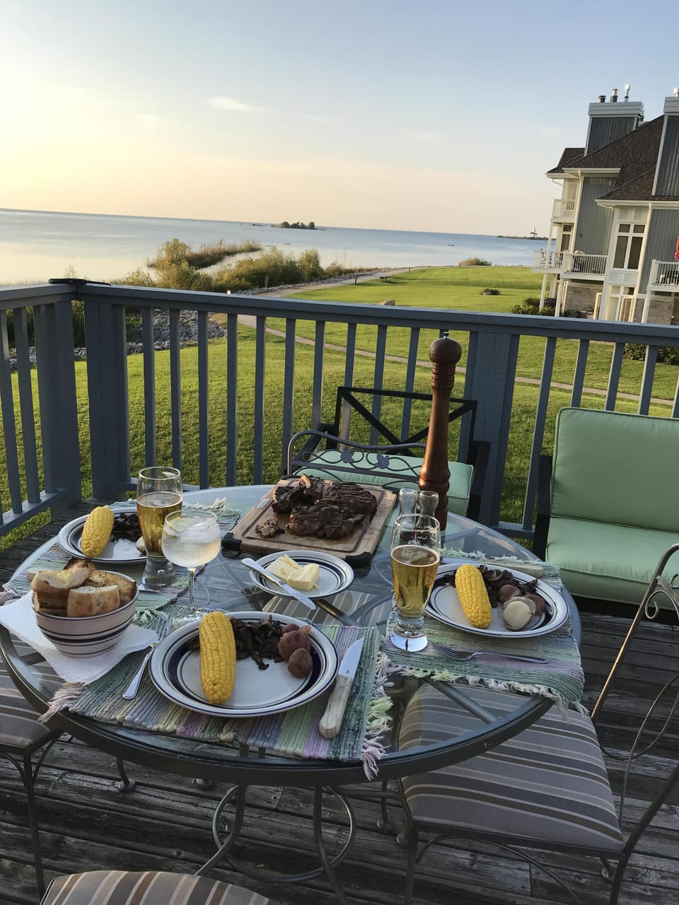 Dinning al fresco!