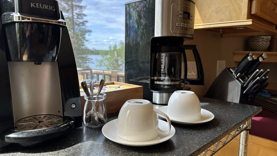 Single cup Keurig and 12 cup drip Cuisinart