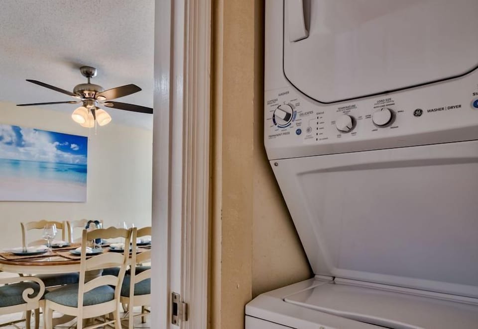 Washer dryer inside