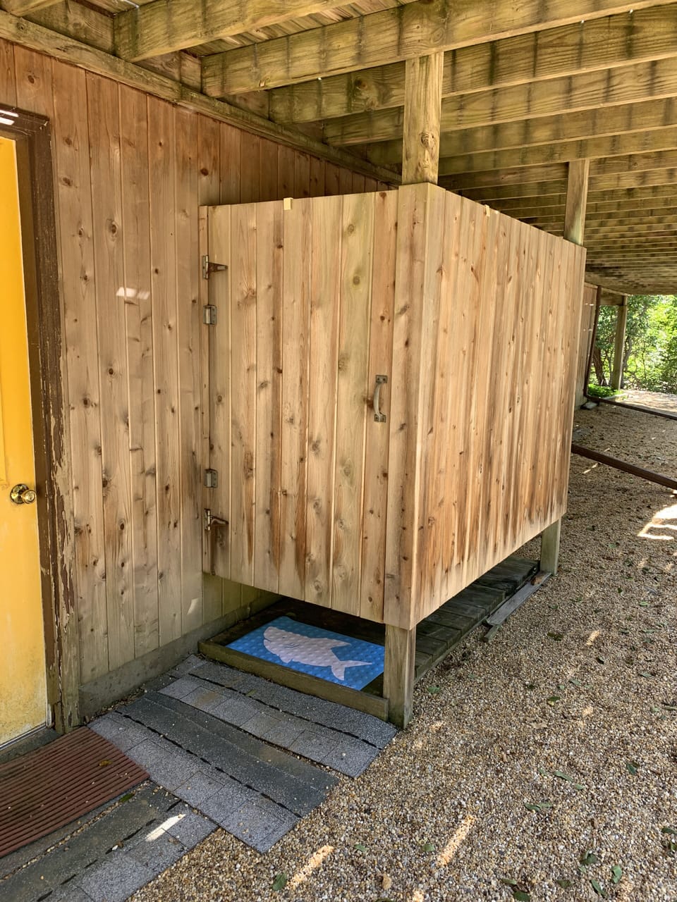 Outdoor shower