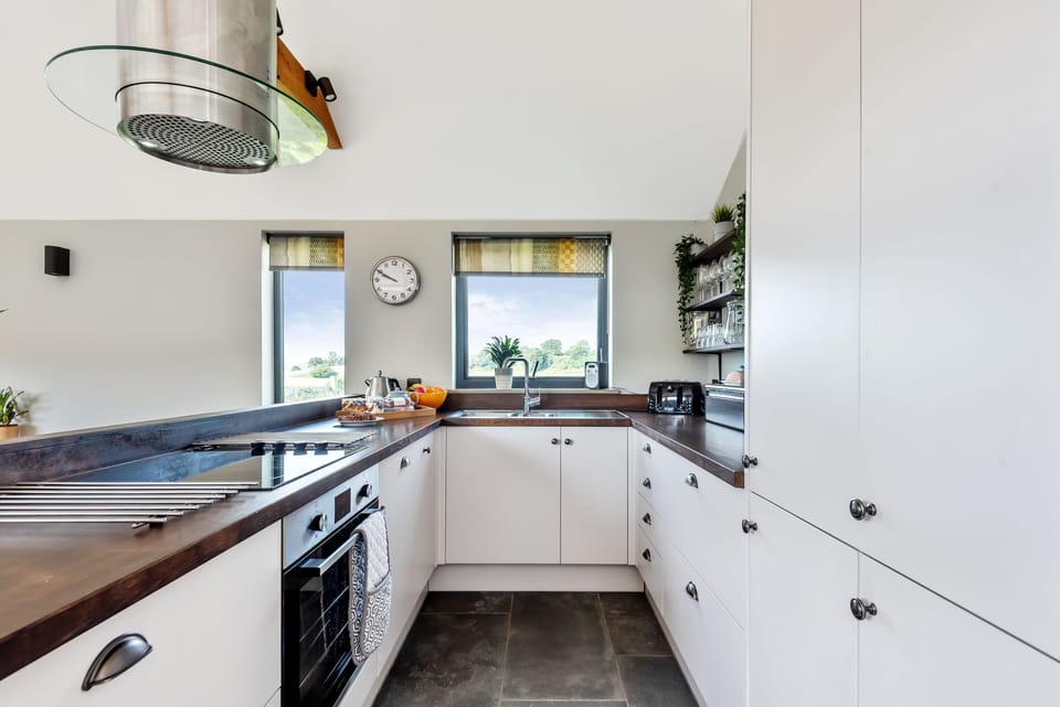 Hoods, Salwayash, near Bridport: Kitchen area