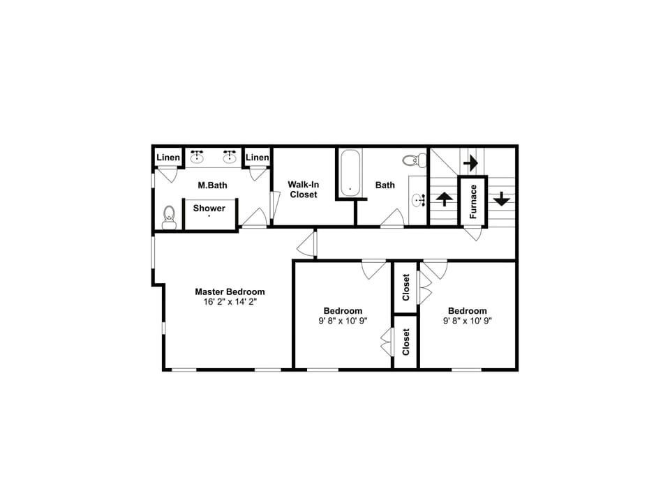 Floor Plan - Second Floor