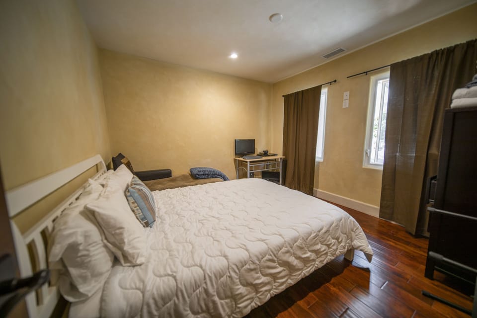 Bedroom #3 with queen size bed.