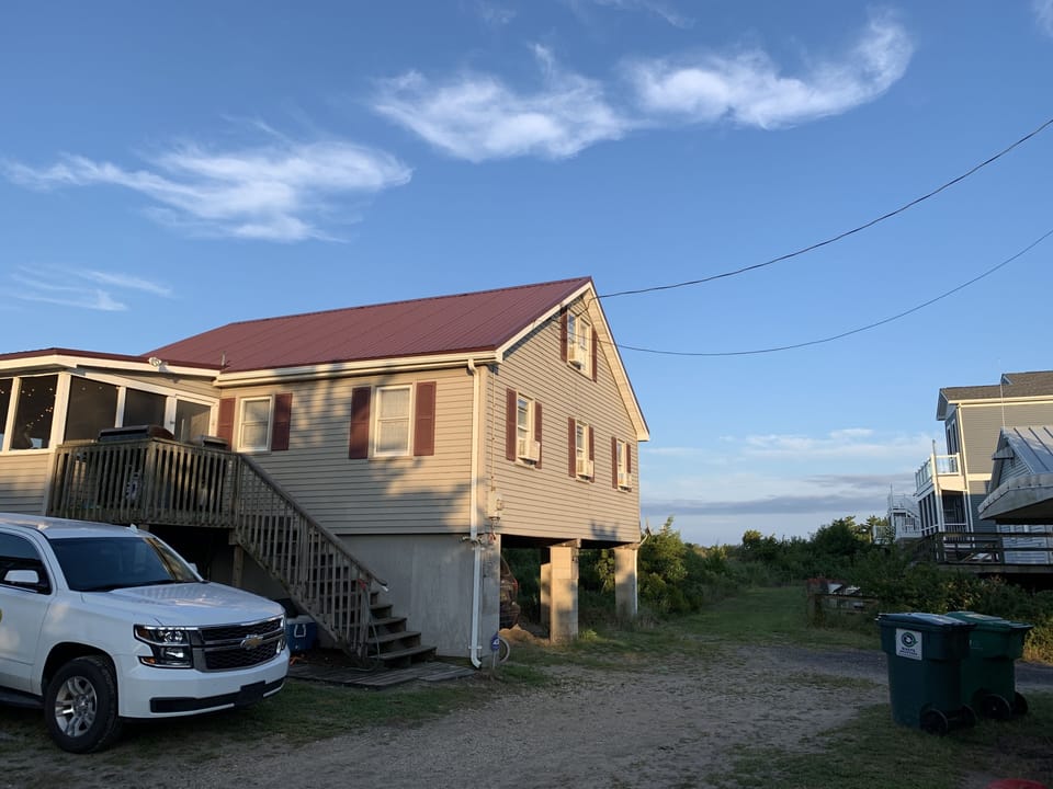 Rear of cottage