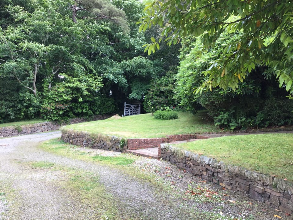 Driveway entrance