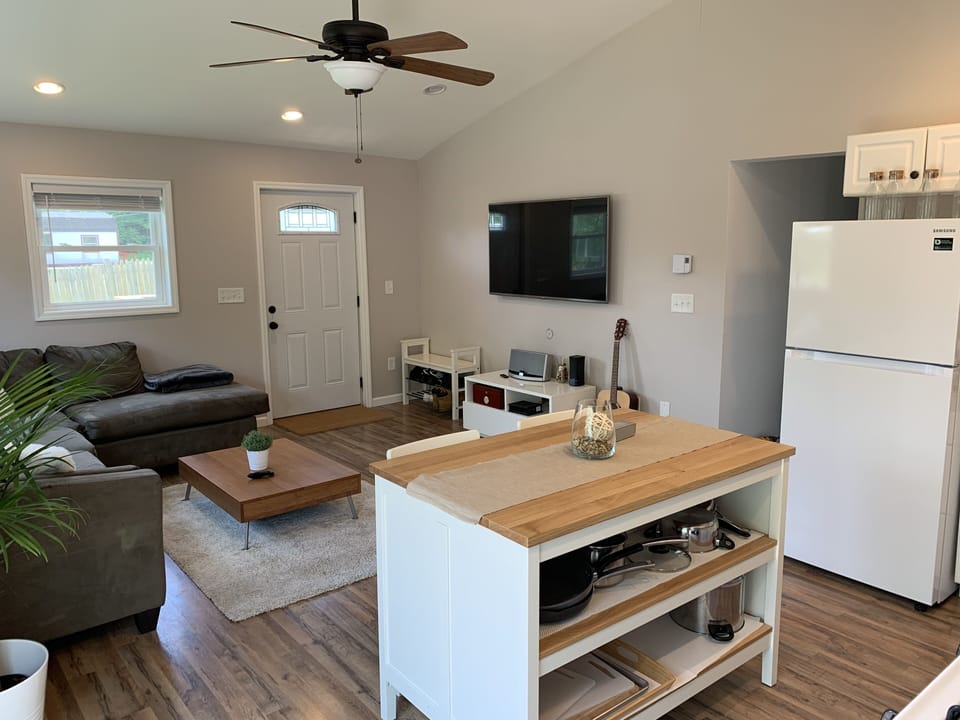 Living Room and Kitchen