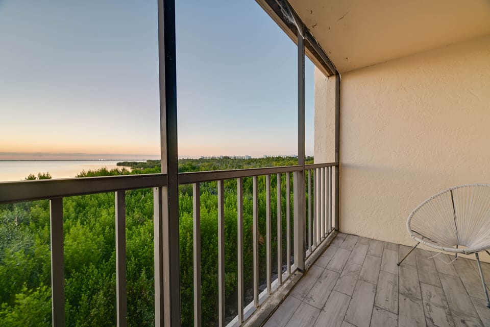 View from balcony