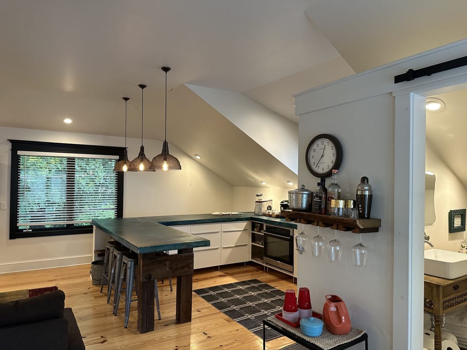Lots of natural light and open space
