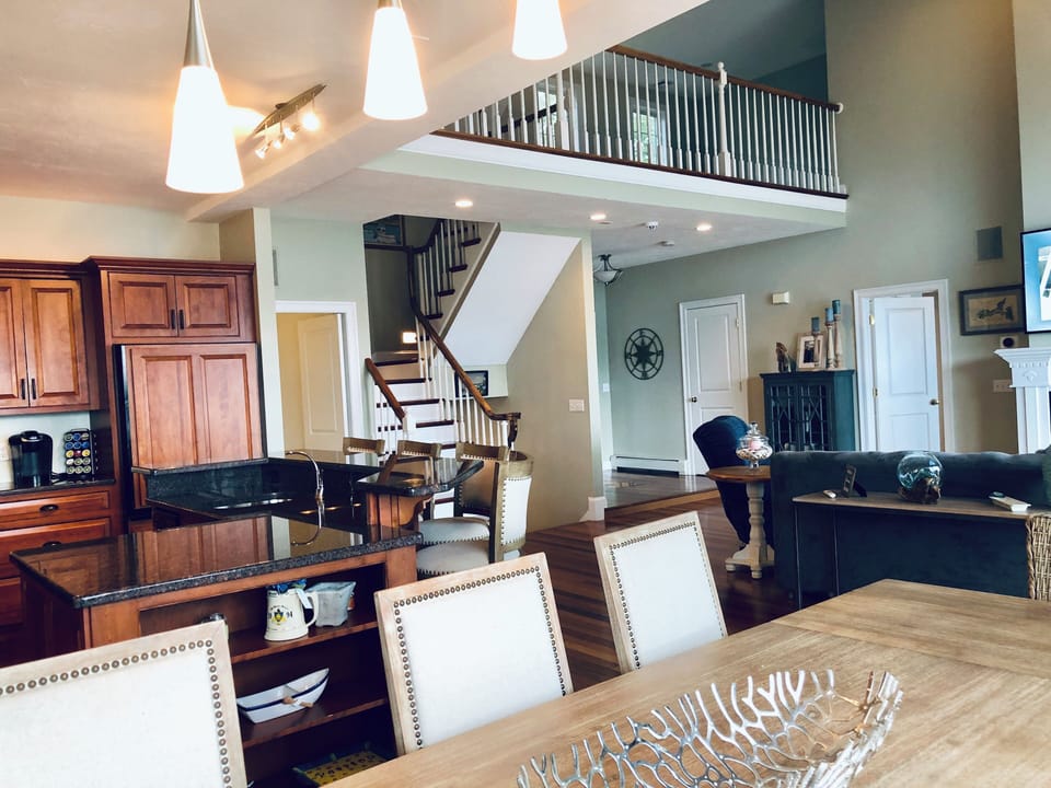 View of entire first floor from the windows. 