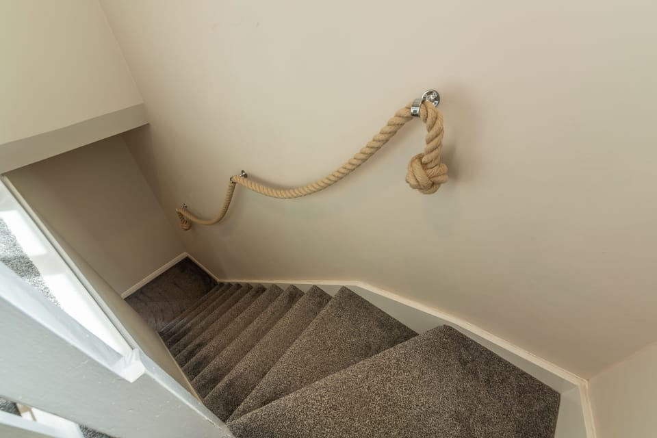 Stairs to the first floor