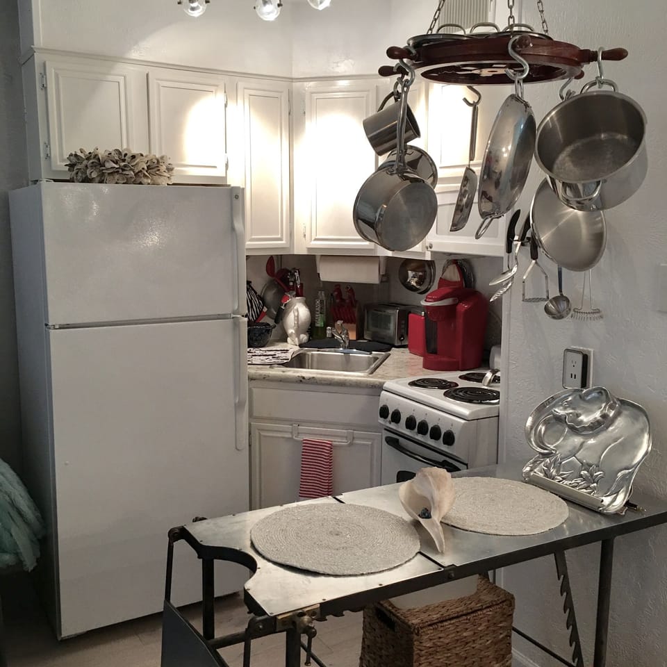 Well Stocked Kitchen with Keurig Coffee Maker