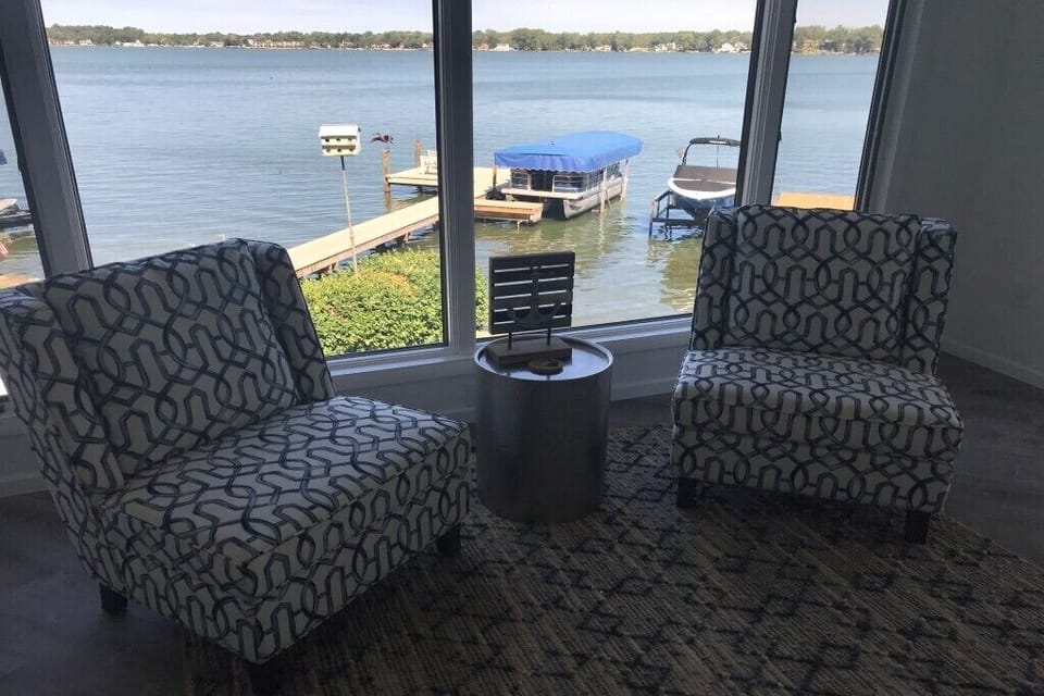 Enjoy your morning coffee or tea by the picture window