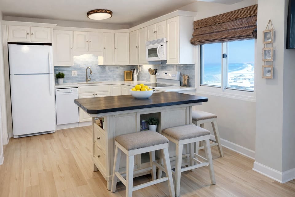 Pub style dining table to easily seat 5
